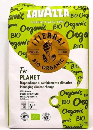 Кава в зернах lavazza bio-organic 1kg кави