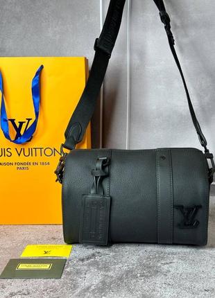 Сумка louis vuitton city keepall s009, черный