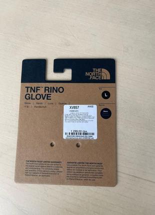 Рукавиці tnf rino glove tnf black large2 фото