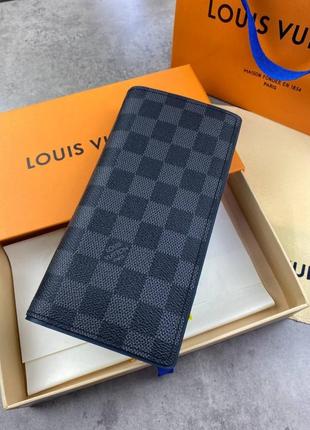 Гаманець louis vuitton без блискавки, синій всередині k335