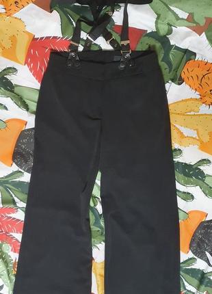 🔥штани палаццо чорні h&m🔥