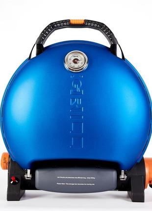 Портативний переносний газовий гриль o-grill 700t, синій +а-тип6 фото