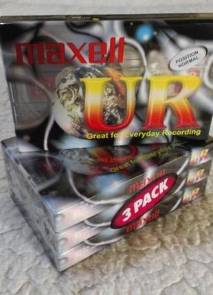 Аудіокасети maxell ur 90 (cassette)