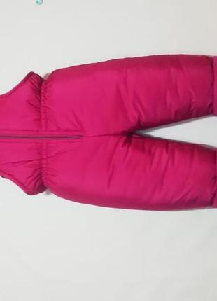 Напівкомбінезон ,дитячі теплі штани 86-140 зимові штани дитячі3 фото