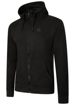 Толстовка чоловіча dare 2b modulus full zip black (dma445-800)