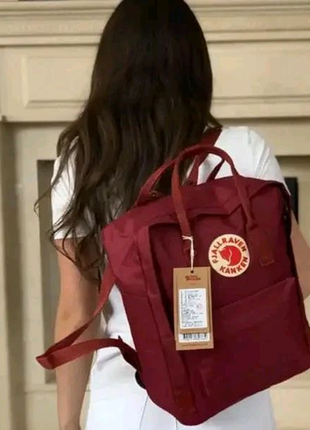 Молодежный городской рюкзак fjallraven kanken classic 16л.4 фото