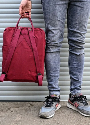Молодежный городской рюкзак fjallraven kanken classic 16л.8 фото