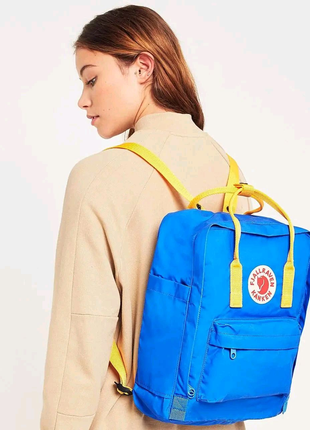 Рюкзак fjallraven kanken classic голубой, эксклюзивный