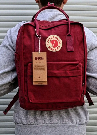 Молодежный городской рюкзак fjallraven kanken classic 16л.9 фото