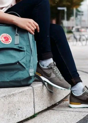 Рюкзак fjallraven kanken classic мята, городской рюкзак 16 л.5 фото