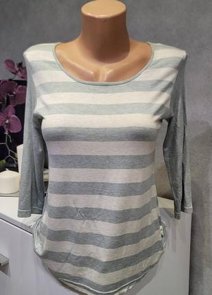Блуза в полоску на 3/4 рукав