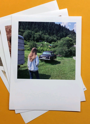 Фото в стилі polaroid