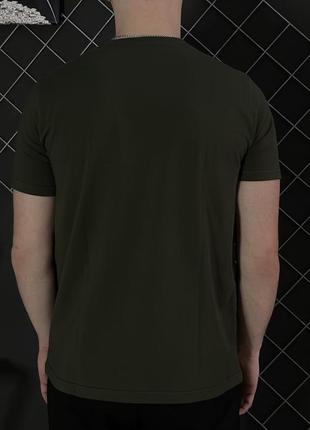 Штани чорні puma (двонитка, чорний лого) + футболка хакі puma3 фото