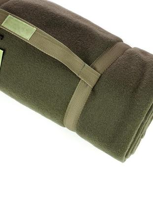 Тактичний флісовий плед 150х175см - ковдра для військових з чохло4 фото