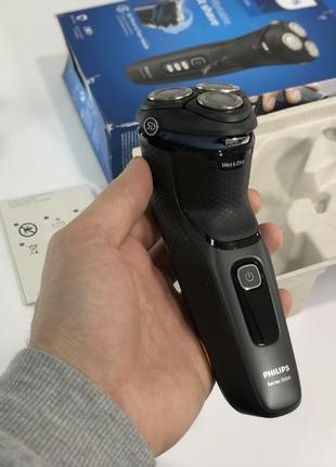 Електробритва philips shaver 3000 s3233 вологе та сухе гоління