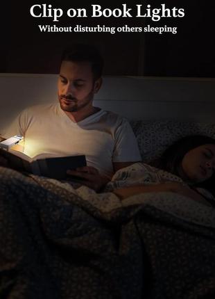 Портативна лампа usb для читання в ліжку з дисплеєм8 фото