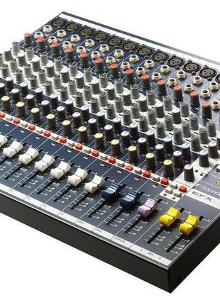 Soundcraft efx12 мікшерний пульт із процесором ефектів lexicon.