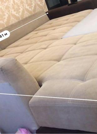 Диван ліжко кутовий в гарному стані зроблю знижку на хімчистку2 фото