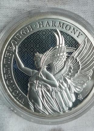 Інвестиційні монети світу срібло 1 унція1 фото