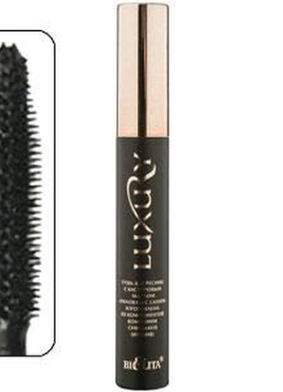 Туш panoramic mascara castor oil lashes luxury bielita2 фото