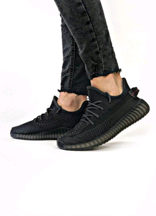 Кросівки yeezy 350 v2 black adidas