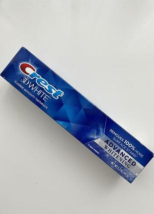Crest зубна паста відомого американського бренду крест