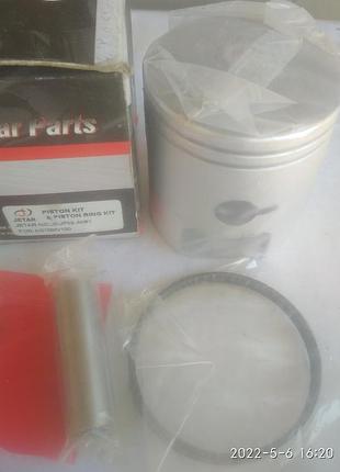 Поршень+кольца+палец+стопора 52.50мм сузуки ag100\av100
