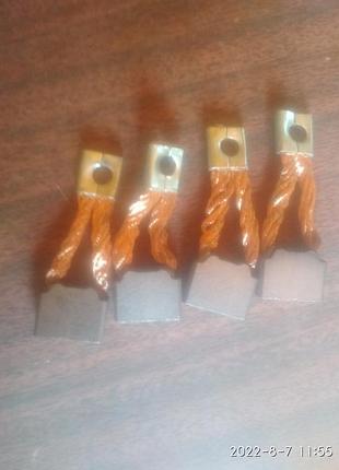 Щетки стартера большого москвич волга пр-во кинешма