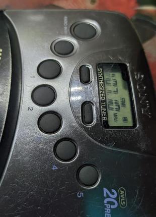 Кассетний плеєр з fm радіо sony walkman wm-fx2512 фото