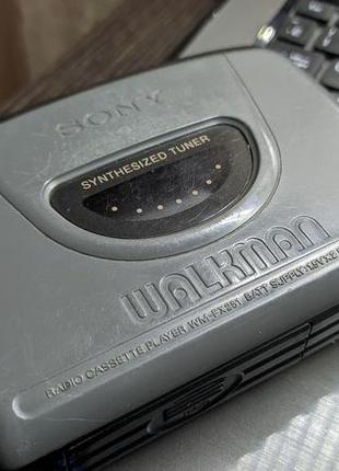 Кассетний плеєр з fm радіо sony walkman wm-fx2518 фото