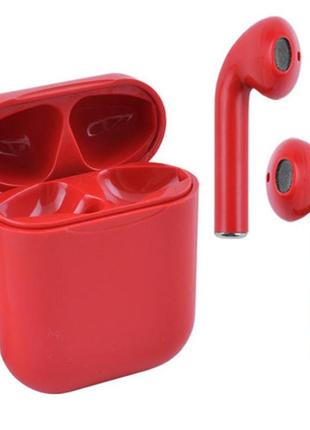 Бездротові bluetooth-навушники tws i31-5.0. колір: червоний2 фото