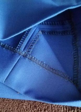 Костюм чоловічий calvados blue на високу струнку фігуру + краватк7 фото