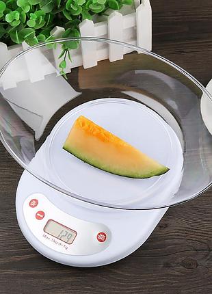 Ваги кухонні цифрові з чашею