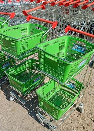 Візок під кошики для покупця damix vario, візки для кошиків б/в,