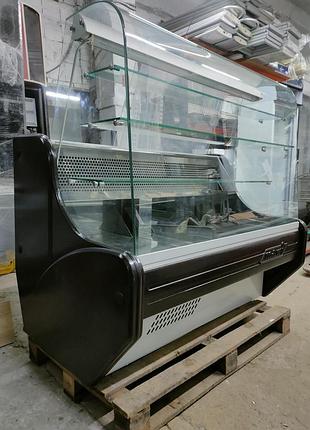 Кондитерська холодильна вітрина mawi 135 б/в, кондитерськи прилав