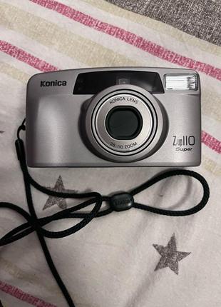 Konica z-up 110 super with 38-110mm zoom lens compact 35mm