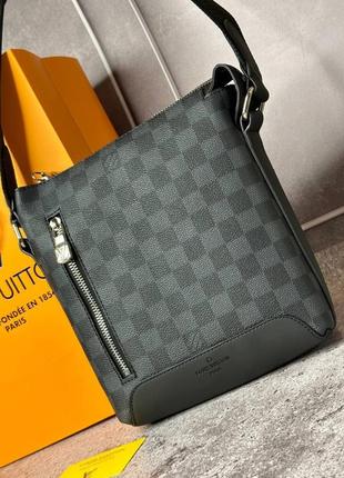 Сумка louis vuitton discovery bb damier graphite s0613 фото