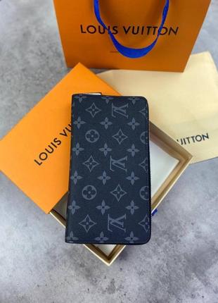 Гаманець сірий louis vuitton monogram k326