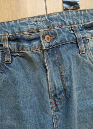 Новые стильные джинсы бойфренды рванки esmara evro 38, наш 44, см. замеры3 фото