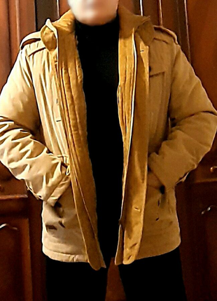 Чоловіча зимова куртка в стилі мілітарі2 фото