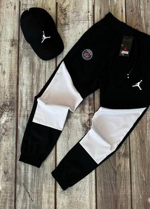 Набір чоловічий jordan футболка+штани+кепка, комплект джордан спортивний на літо3 фото