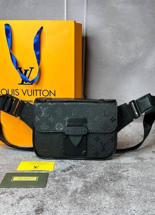 Сумка-мессенджер louis vuitton s-lock s012, черный