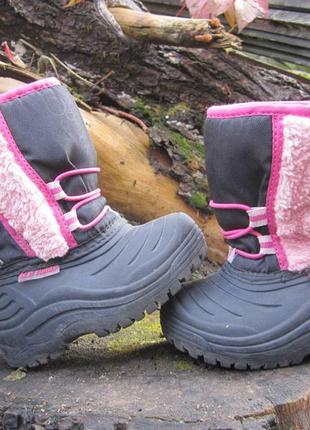Сапожки детские для девочки ice fields канада сапоги сноубутсы - 14 см.