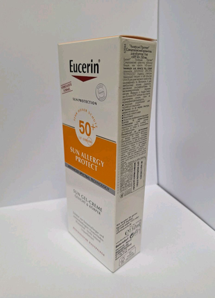 Солнцезащитный крем-гель для тела eucerin sun allergy spf 50 1502 фото