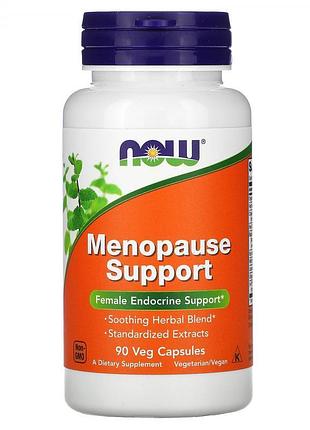Now foods, menopause support, підтримка менопаузи 90 шт менопауза