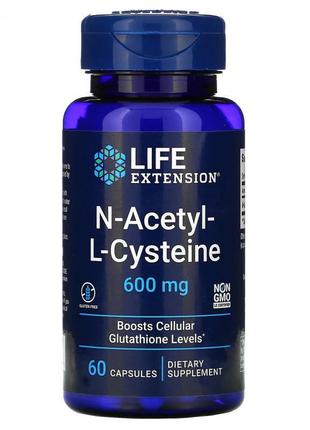 Life extension,nac n-ацетил-l-цистеїн,регулятори детоксикації 600