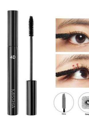 Туш для вій missha the style 4d mascara 7 мл