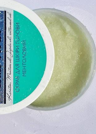 Top beauty скраб для шкіри голови з ментолом 250 мл