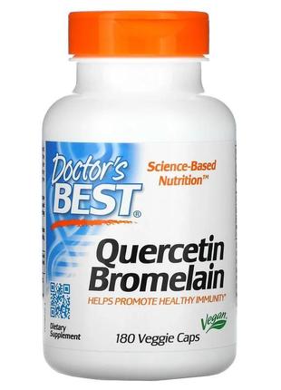 Doctor´s best,кверцетин с бромелаином,аллергия варикоз сосуды 180