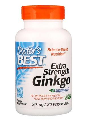 Doctors best, гінкго натуральний ноотроп , мозковий кровобращени